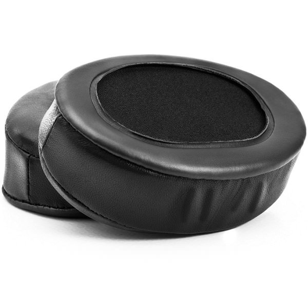 Brainwavz Sheepskin Leather Angled Oval Replacement Earpads - Black Brainwavz Sheepskin Leather Angled Oval Replacement Earpads - Black