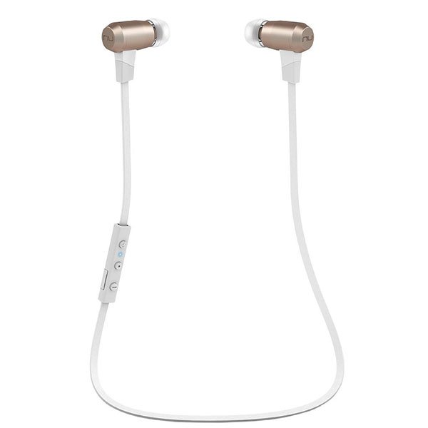 NuForce BE6 Wireless Bluetooth In-Ear Earphone with Mic - Gold NuForce BE6 Wireless Bluetooth In-Ear Earphone with Mic - Gold