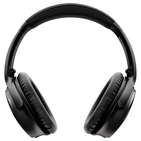 Bose QuietComfort 35 Noise-Cancelling Wireless Bluetooth Over-Ear Headphone with Mic - Black