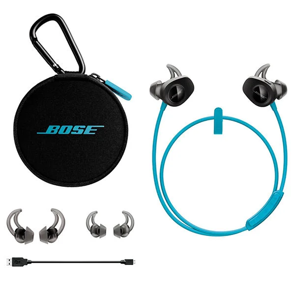 Bose SoundSport Wireless Bluetooth In-Ear Earphone with Mic - Aqua