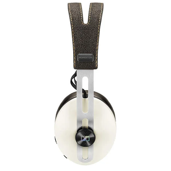 Sennheiser MOMENTUM Around-Ear (M2 AEBT) Wireless Bluetooth Noise-Cancelling Over-Ear Headphone with Mic - Ivory