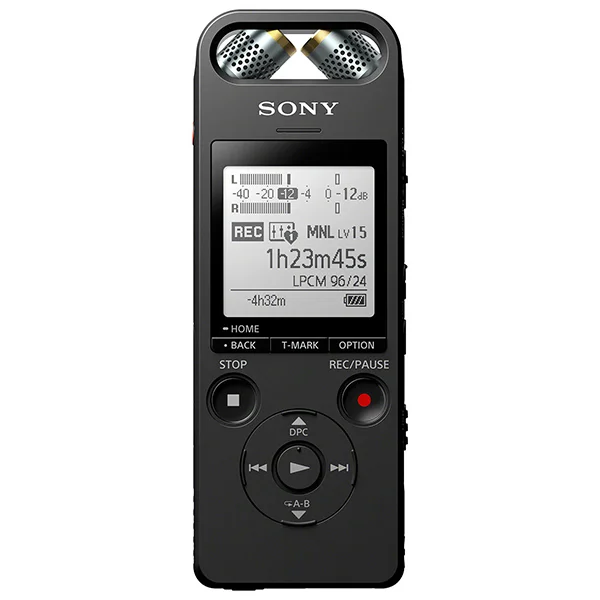 Sony ICD-SX2000 Portable Digital Audio & Voice Recorder - Black