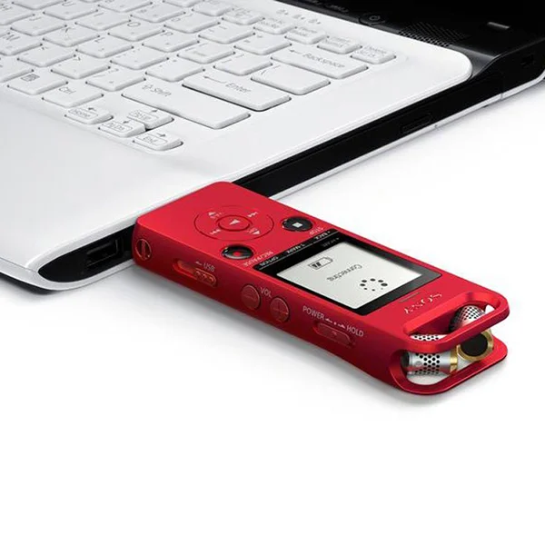 Sony ICD-SX2000 Portable Digital Audio & Voice Recorder - Red