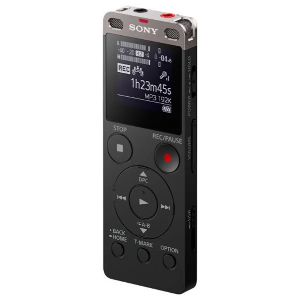 Sony ICD-UX560 Portable Digital Voice Recorder - Black