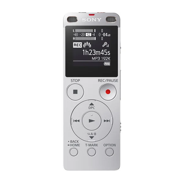 Sony ICD-UX560 Portable Digital Voice Recorder - Silver