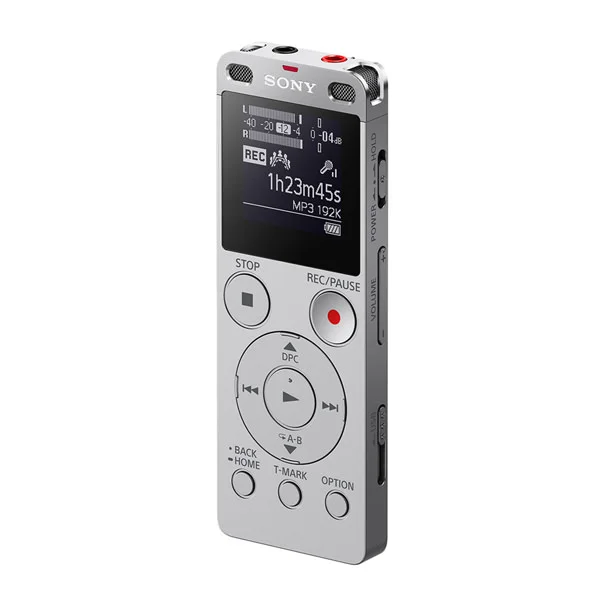 Sony ICD-UX560 Portable Digital Voice Recorder - Silver