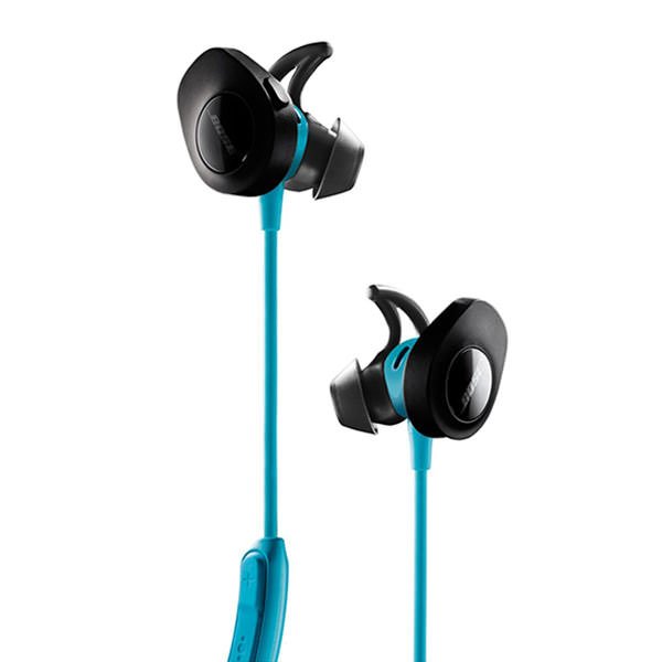 Bose SoundSport Wireless Bluetooth In-Ear Earphone with Mic - Aqua Bose SoundSport Wireless Bluetooth In-Ear Earphone with Mic - Aqua