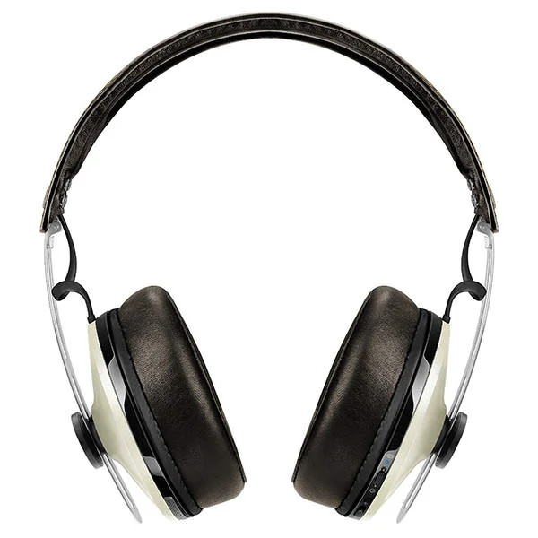 Sennheiser MOMENTUM Around-Ear (M2 AEBT) Wireless Bluetooth Noise-Cancelling Over-Ear Headphone with Mic - Ivory