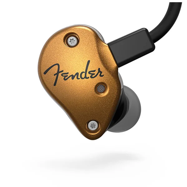 Fender FXA7 3-Driver Hybrid In-Ear Earphone - Gold