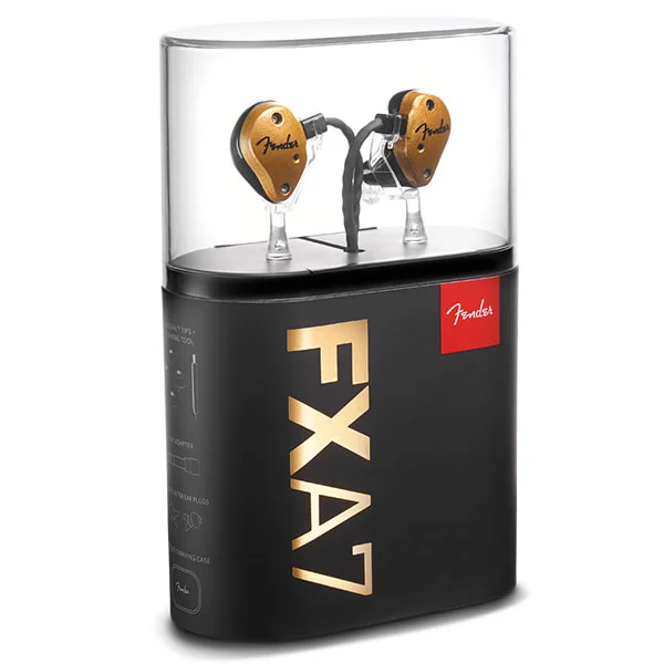 Fender FXA7 3-Driver Hybrid In-Ear Earphone - Gold