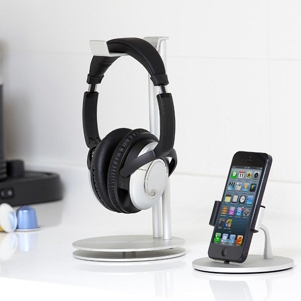 Just Mobile HeadStand Aluminium Headphone Stand - Black Just Mobile HeadStand Aluminium Headphone Stand - Black