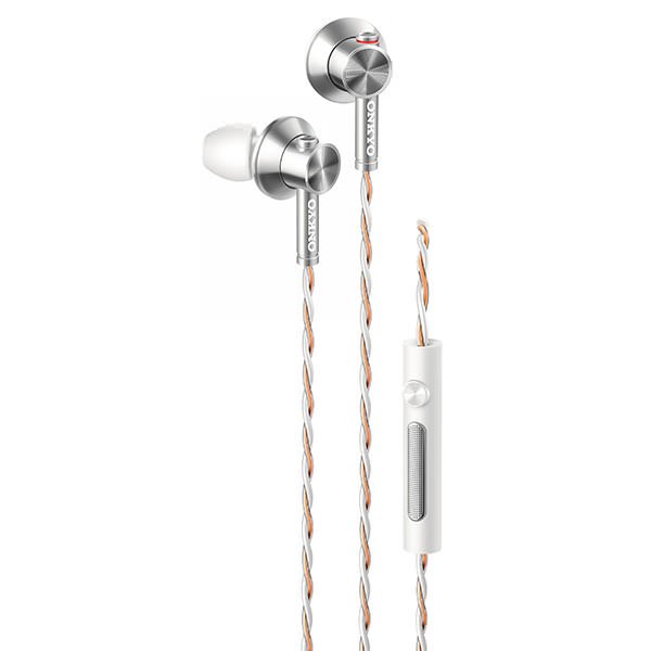 Onkyo E700M In Ear Earphone with Mic White Onkyo Singapore