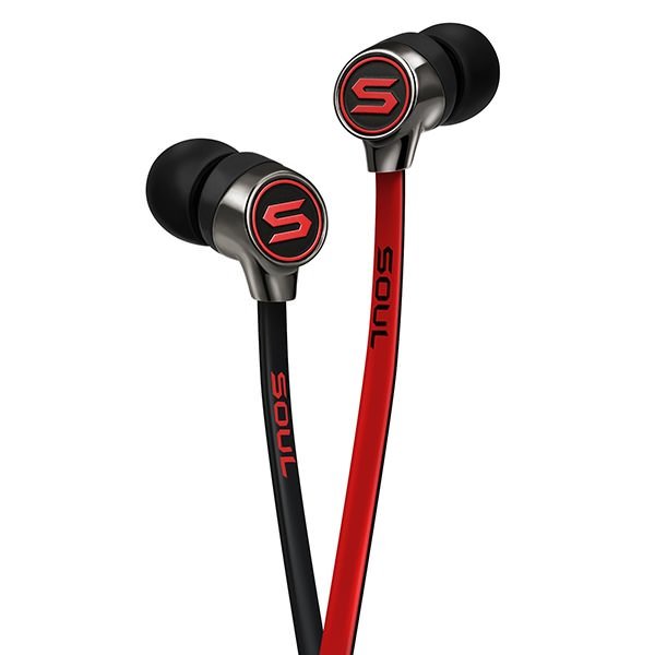 Soul by Ludacris Prime In-Ear Earphone with Mic - Red Soul by Ludacris Prime In-Ear Earphone with Mic - Red