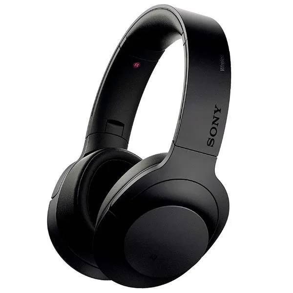 Sony MDR-100ABN Wireless Bluetooth Over-the-Ear Headphone with Mic - Charcoal Black
