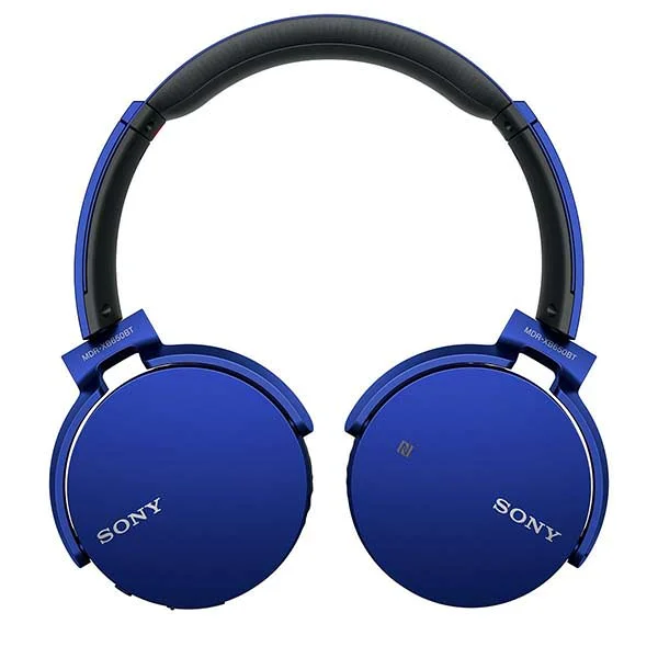 Sony MDR-XB650BT Wireless Bluetooth On-Ear Headphone - Blue