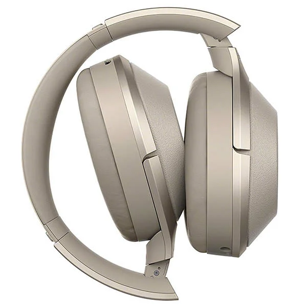 Sony WH-1000XM2 Wireless Bluetooth Noise-Cancelling Over-the-Ear Headphone with Mic - Beige