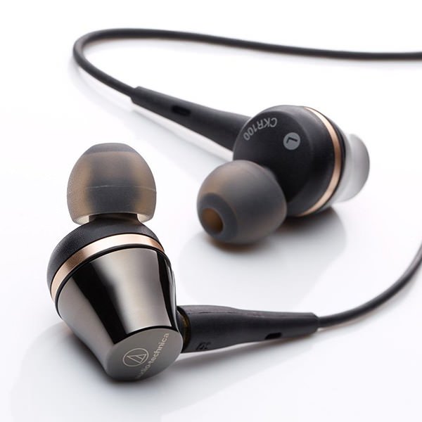 Audio-Technica ATH-CKR100iS 2-Driver In-Ear Earphone with Mic Audio-Technica ATH-CKR100iS 2-Driver In-Ear Earphone with Mic