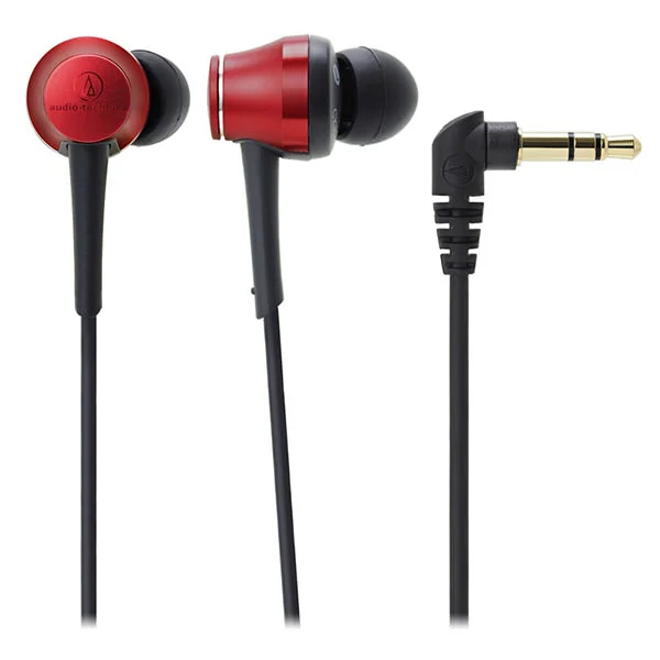 Audio-Technica ATH-CKR70IS In-Ear Earphone with Mic - Red