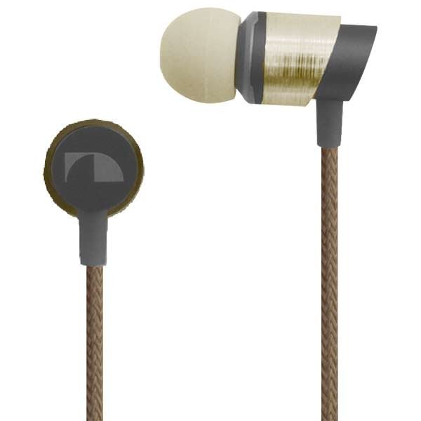 Nakamichi NMCE630 In-Ear Earphone with Mic - Gold Nakamichi NMCE630 In-Ear Earphone with Mic - Gold