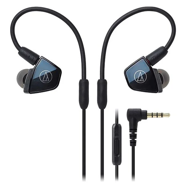 Audio-Technica ATH-LS400iS 4-Driver In-Ear Earphone with Mic