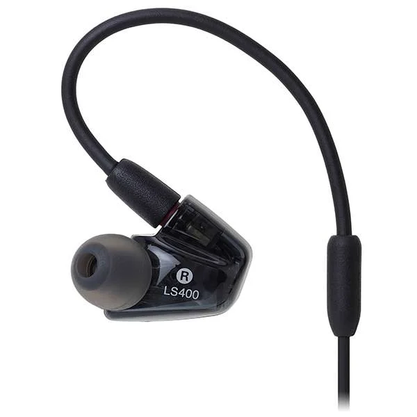 Audio-Technica ATH-LS400iS 4-Driver In-Ear Earphone with Mic