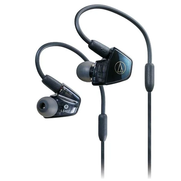 Audio-Technica ATH-LS400iS 4-Driver In-Ear Earphone with Mic