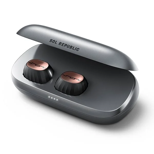 SOL Republic Amps Air True Wireless Bluetooth In-Ear Earphone with Mic - Rose Gold
