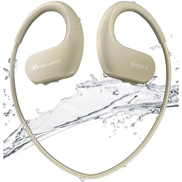 Sony NW-WS413 Walkman Waterproof Digital Audio Player/In-Ear Earphone - Ivory