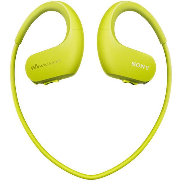 Sony NW-WS413 Walkman Waterproof Digital Audio Player/In-Ear Earphone - Lime Green
