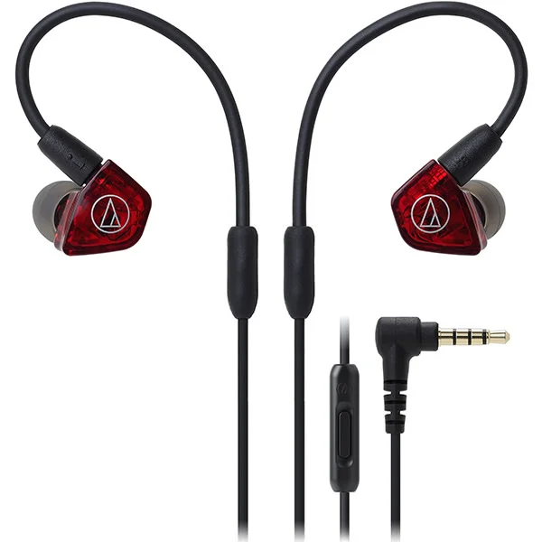 Audio-Technica ATH-LS200iS 2-Driver In-Ear Earphone with Mic