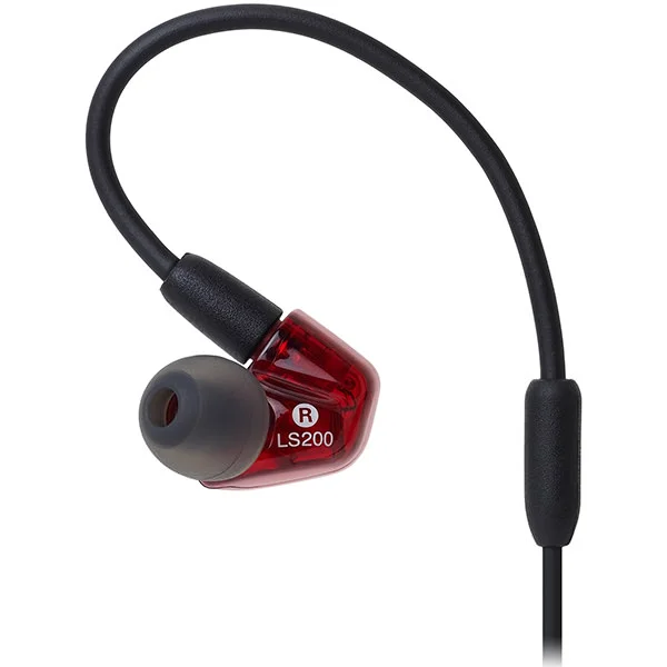 Audio-Technica ATH-LS200iS 2-Driver In-Ear Earphone with Mic