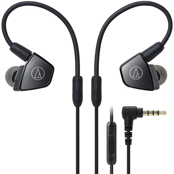 Audio-Technica ATH-LS300iS 3-Driver In-Ear Earphone with Mic