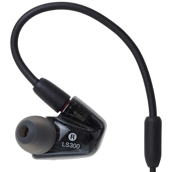 Audio-Technica ATH-LS300iS 3-Driver In-Ear Earphone with Mic