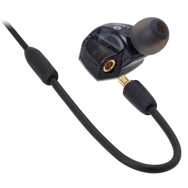 Audio-Technica ATH-LS400iS 4-Driver In-Ear Earphone with Mic Audio-Technica ATH-LS400iS 4-Driver In-Ear Earphone with Mic