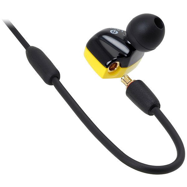Audio-Technica ATH-LS50iS 2-Driver In-Ear Earphone with Mic - Navy Audio-Technica ATH-LS50iS 2-Driver In-Ear Earphone with Mic - Navy