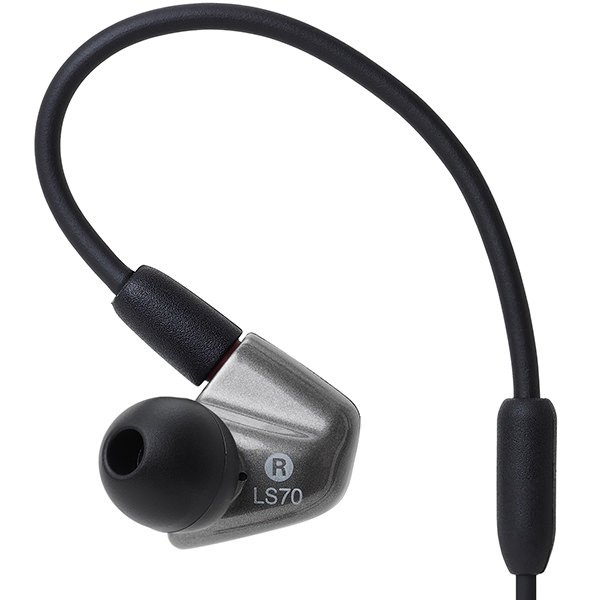 Audio-Technica ATH-LS70iS 2-Driver In-Ear Earphone with Mic Audio-Technica ATH-LS70iS 2-Driver In-Ear Earphone with Mic