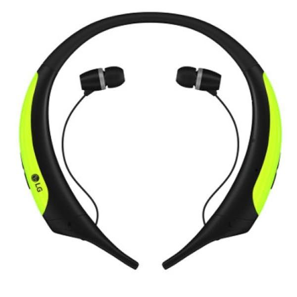 LG Tone Active HBS-850 Wireless Bluetooth Neckband In-Ear Earphone - Lime Green LG Tone Active HBS-850 Wireless Bluetooth Neckband In-Ear Earphone - Lime Green
