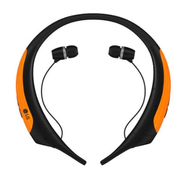 LG Tone Active HBS-850 Wireless Bluetooth Neckband In-Ear Earphone - Orange LG Tone Active HBS-850 Wireless Bluetooth Neckband In-Ear Earphone - Orange