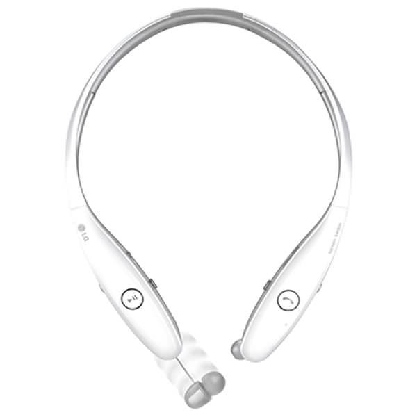 LG Tone Infinim HBS-900 Wireless Bluetooth Neckband In-Ear Earphone - White LG Tone Infinim HBS-900 Wireless Bluetooth Neckband In-Ear Earphone - White