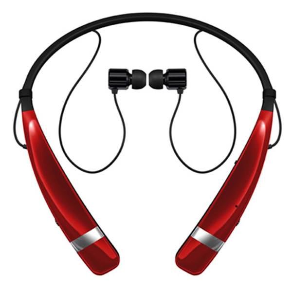 LG Tone Pro HBS-760 Wireless Bluetooth Neckband In-Ear Earphone - Red 