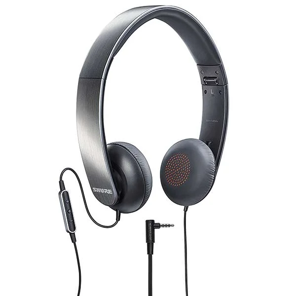 Shure SRH145m+ On-Ear Headphone with Mic