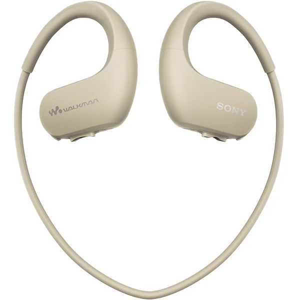 Sony NW-WS413 Walkman Waterproof Digital Audio Player/In-Ear Earphone - Ivory