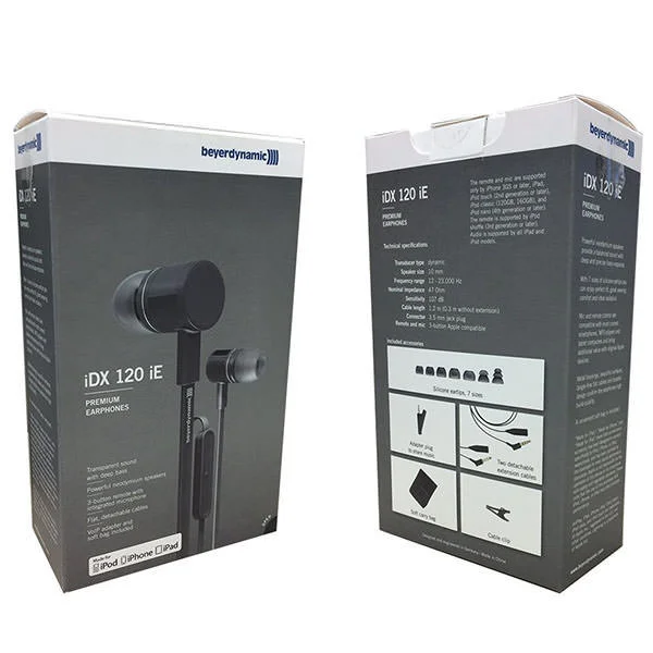 Beyerdynamic iDX 120 iE In-Ear Earphone with Mic