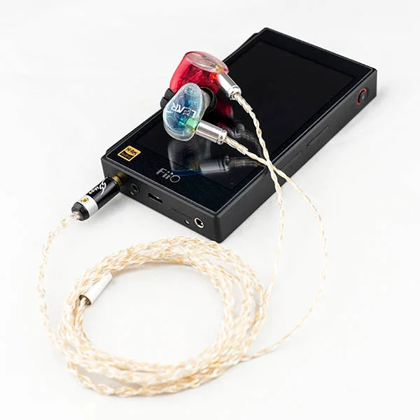 NocturnaL Audio Asteria Trimetal (Celestial Series) 4-conductor Silver+Gold Plated Copper Custom Cable
