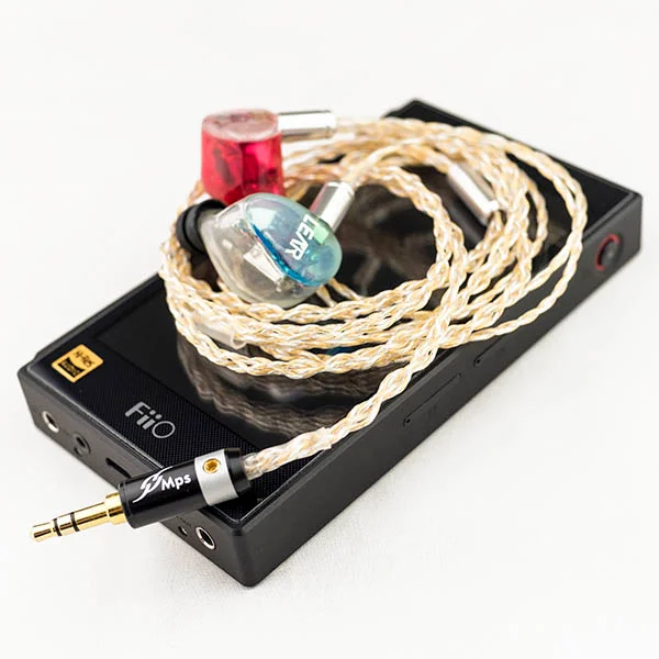 NocturnaL Audio Asteria Trimetal (Celestial Series) 4-conductor Silver+Gold Plated Copper Custom Cable