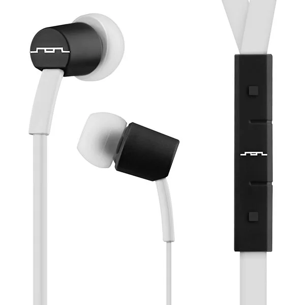 SOL Republic JAX In-Ear Earphone with Mic for Apple - Black/White