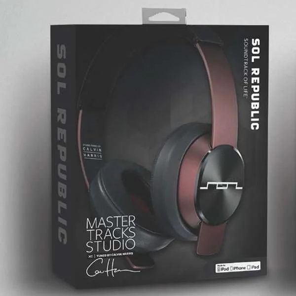 SOL Republic Master Tracks XC by Calvin Harris Over-the-Ear Headphone with Mic