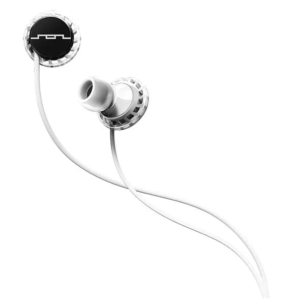 SOL Republic Relays Sport In-Ear Earphone with Mic for iOS - White