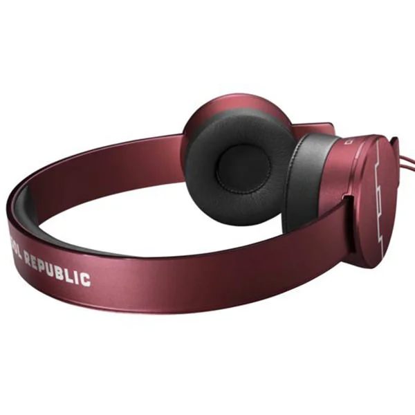 SOL Republic Tracks HD2 Over-the-Ear Headphone with Mic - Crimson