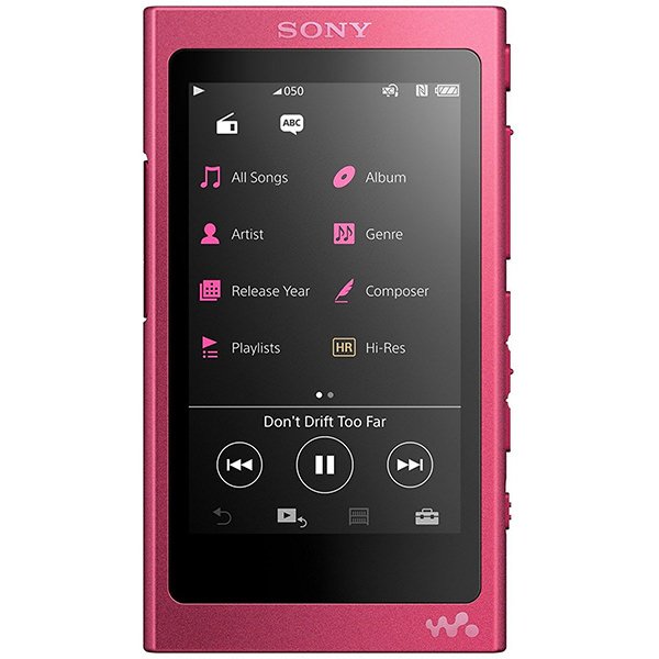 Sony NW-A35 Digital Audio Player - Bordeaux Pink